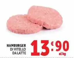 Deco Maxistore Hamburger di vitello da latte offerta