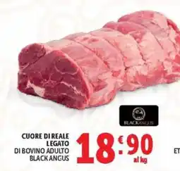 Deco Maxistore Cuore di reale legato di bovino adulto Black Angus offerta