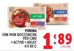 Deco Maxistore Purina One mini bocconcini per cani offerta