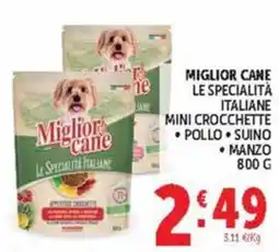 Deco Maxistore Miglior cane Le specialità italiane mini crocchette offerta