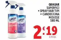 Deco Maxistore Quasar superfici offerta
