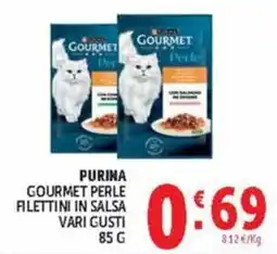 Deco Maxistore Purina Gourmet Perle Filettini in Salsa offerta