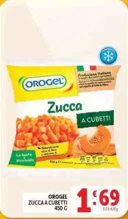 Deco Maxistore Orogel zucca a cubetti offerta