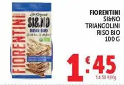 Deco Maxistore Fiorentini Si&No triangolini riso bio offerta