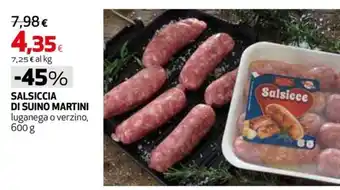 Salsiccia di suino Martini