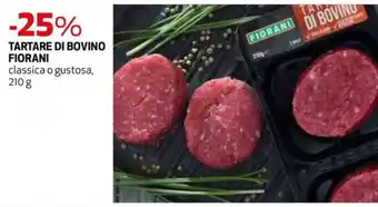Tartare di bovino Fiorani