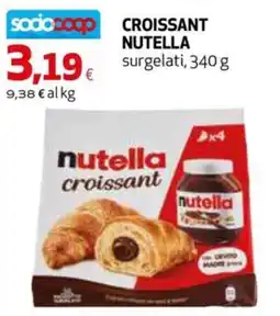 Extracoop Nutella croissant offerta