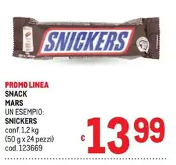 Metro Snickers offerta