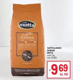 Metro Caffè classico in grani Motta offerta