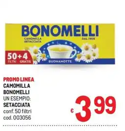 Metro Camomilla Bonomelli setacciata offerta