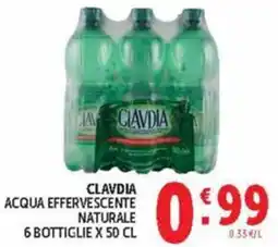 Deco Maxistore Clavia acqua effervescente naturale offerta