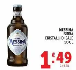 Deco Maxistore Messina birra cristalli di sale offerta