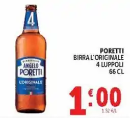 Deco Maxistore Birra l'originale Angelo Poretti offerta
