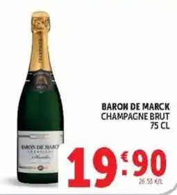 Deco Maxistore Baron de Marcy Champagne Brut offerta