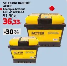 Extracoop Batteria Acter offerta