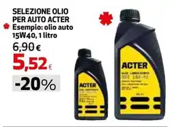 Extracoop Olio auto Acter offerta
