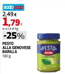 Extracoop Pesto alla genovese Barilla offerta