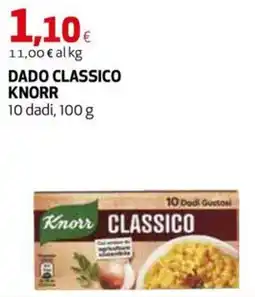 Extracoop Dado classico Knorr offerta