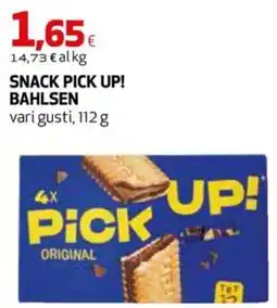 Extracoop Snack Pick Up! Bahlsen offerta