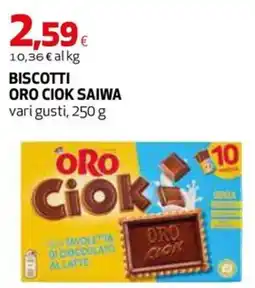 Extracoop Biscotti Oro Ciok Saiwa offerta