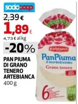 Extracoop Pan Piùma Grano tenero offerta