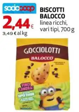Extracoop Gocciolotti Balocco offerta