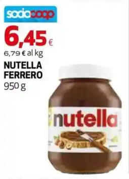 Extracoop Nutella Ferrero offerta