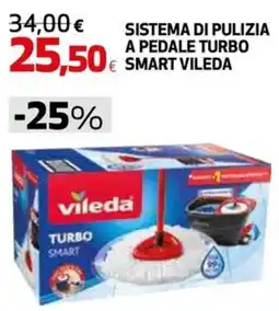 Extracoop Sistema di pulizia a pedale turbo smart vileda offerta