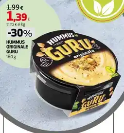 Extracoop Hummus originale Guru offerta