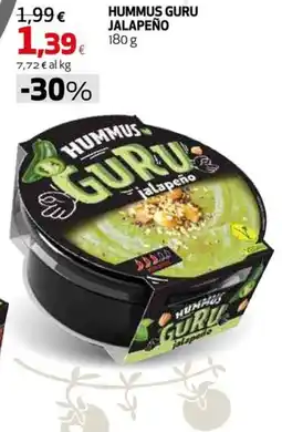Extracoop Hummus Guru jalapeño offerta