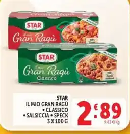 Deco Maxistore Star il mio gran ragù classico offerta
