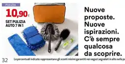 Extracoop Set pulizia auto 7 in 1 offerta