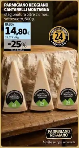 Extracoop Parmigiano Reggiano Cantarelli Montagna offerta