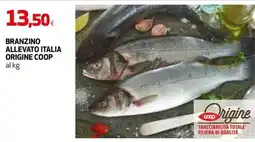 Extracoop Branzino allevato Italia offerta
