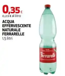 Extracoop Acqua effervescente naturale Ferrarelle offerta