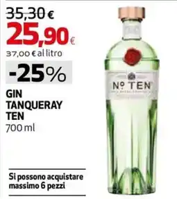 Extracoop Gin Tanqueray Ten offerta