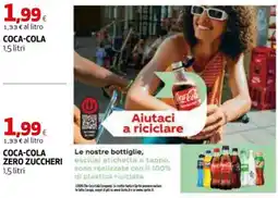 Extracoop Coca-Cola Zero Zuccheri offerta