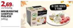 Extracoop Mini burratine caseificio pugliese offerta
