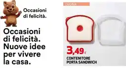 Extracoop Contenitore porta sandwich offerta