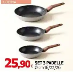 Extracoop Set 3 padelle offerta