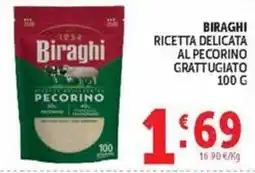 Deco Maxistore Biraghi ricetta delicata al pecorino offerta