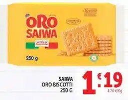Deco Maxistore Saiwa oro biscotti offerta