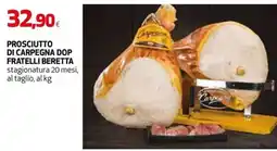 Extracoop Prosciutto di Carpegna DOP Fratelli Beretta offerta