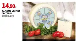 Extracoop Caciotta vaccina Ceccardi offerta