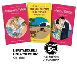 Extracoop Libri tascabili linea "Newton" vari titoli offerta