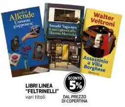 Extracoop Libri linea Feltrinelli vari titoli offerta