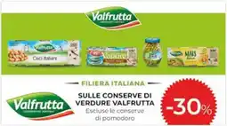 Extracoop Conserve di verdure Valfrutta offerta