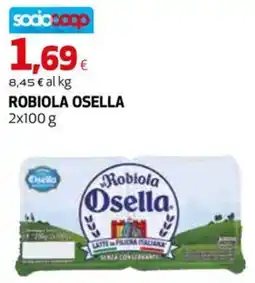 Extracoop Robiola Osella offerta