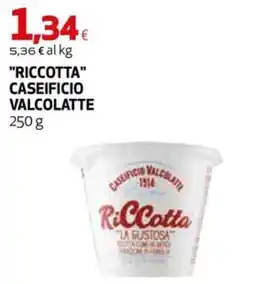 Extracoop Ricotta La Gustosa offerta