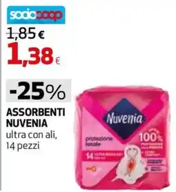 Extracoop Assorbenti Nuvenia ultra con ali offerta